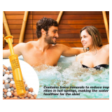 Spa Mineral Sticks for Hot Tub Filter Cartridge, Hot Tub Mineral Sanitizer Silver Ion Cartridge