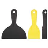 Amazon Basics Plastic Putty Knives 3-Pack: 1-1/2", 3", 6"