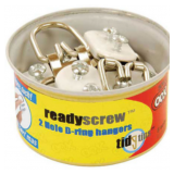 Ook ReadyScrew D-Ring Hanger Tidy Tins- NEW!