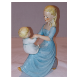 1959 Goebel Byj 37 “Rock A Bye Baby" Mother / Child Figurine