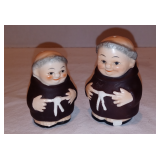 Friar Tuck Salt and Pepper Set- Goebel made in Germany