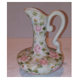 Beautiful Vintage Porcelain Floral Bud Vase/Pitcher