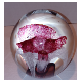 Vintage Art Glass Paperweight