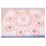 2PC Lot of Vintage Crocheted Doilies