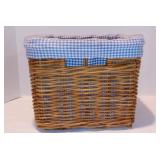 Kids Pottery Barn Basket w/Cloth Liner