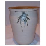 Vintage Stoneware Glazed Pottery Vase