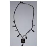 Premier Designs Retro Necklace With Square Pendant