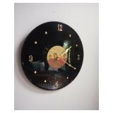 The Beatles Album Vinyl Record Decorative Clock, 11.75"W