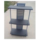 3 Tier Contemporary Shelf, 18" x 30" x 10"