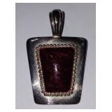 Red Tiger Eye Stone with Pendant