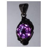 Violet Sapphire Pendant