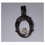 Oval Pendant Setting