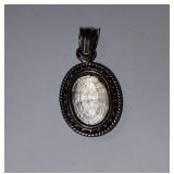 Moonstone with Silver Tone Pendant