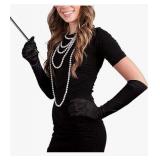 Kangaroo Satin Gloves Soft, Stretchy Elbow Gloves or Dressy Long Gloves for Women, Ladies Fancy Long