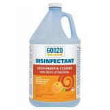 Gonzo Natural Magic Odor Eliminator Disinfectant All-Purpose Cleaner - 1 Gallon - Citrus Scent - Kil