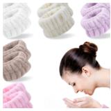 10 Pcs Face Washing Microfiber Wristbands-NEW!