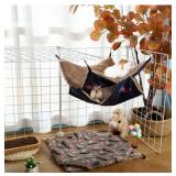 Pet Cage Hammock Soft Plush Bunkbed Hanging Hammock