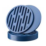 Silicone Coasters for Drinks, AUPTIM Drink Coasters Set of 6