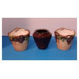 Lot of 3 Pottery Items
