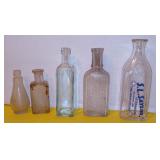 Vintage Glass Bottles