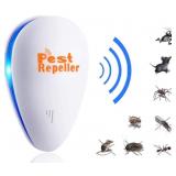 Ultrasonic Pest Repeller - Control Reject Device Plug and Repel Ants, Bed Bugs, Rodents, Spiders Coc
