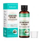 NICEFACE Coconut & Mint Oil Pulling - Alcohol Free Mouthwash for Fresh Breath, White Teeth, Healthy 