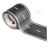 PlayTape Road Tape for Toy Cars - Sticks to Flat Surfaces, No Residue; 2 inch Wide x 30 ft Asphalt R