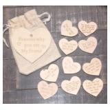 Wooden Heart Gift Set/Valentine