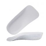 Invisible Height Increasing Insole Orthopedic Arch Support Insole Soft Elastic Light Weight for Men 