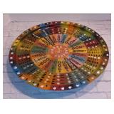 Vintage Wheel of Fortune Serving Plate
