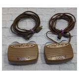 Lot of TWO Vintage Amway Polorator Model 100 Vibrating Neck & Body Massager
