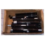 Lot of NINE 5 3/4 Barrell Bolts