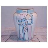 Vintage Camelback Inn Resort Hand Painted Vase Southwestern 56/75 1994