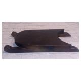 Vintage Wooden Sleigh Riser