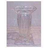 Vintage Lead crystal Vase Column Style Flower Vase Minimalist Neo Classical Style