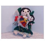 Vintage Mexican Rag Doll Set