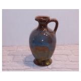 Vintage 6"H Little Ceramic Vase with Handle