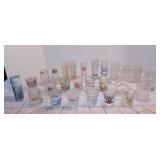 Huge Lot of Vintage Glassware/Shot Glasses