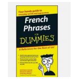 French Phrases For Dummies - Paperback By Schmidt, Dodi-Katrin