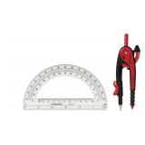 Fiskars Pencil Compass 12" with Protractor