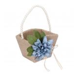 Lot of 2 (TWO) Flower Basket, Flower Girl Basket Wedding Basket Banquet Decoration Basket Rustic Wed