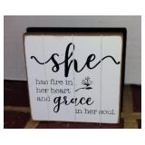 Grace Wood Block