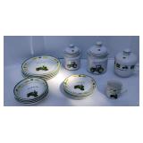 Vintage Gibson John Deere Dish Ware Set-20 PC