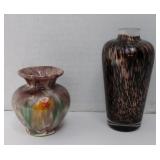 Lot of 2(TWO) Vintage Mini Vases