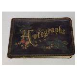 Antique Autograph Book from The 1880