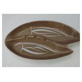 Vintage Mid Century WINFIELD DRAGON FLOWER Large 10" Ashtray Desert Flower