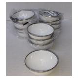 Set of 12(TWELVE) Pottery Barn Enamel Bowls