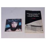 Vintage Calculator Manual and Music CD