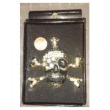 Rhinestone Embellished Jewelry Pendant in Box