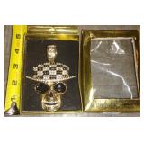 Rhinestone Embellished Jewelry Pendant in Box